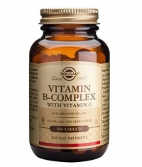 SOLGAR B-Complex with Vitamin C / 100 Tabs