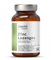 OSTROVIT PHARMA Zinc Lozenges + Vitamin C / 90 Tabs