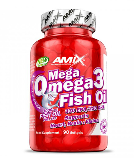 AMIX Mega Omega 3 / 1000mg ( 330mg/220mg ) 90 softgels