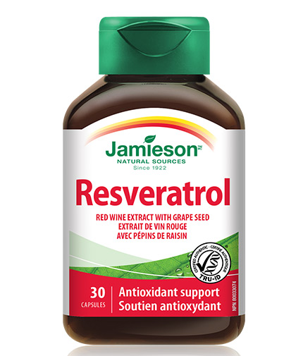 JAMIESON Resveratrol / 30 Caps