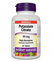 WEBBER NATURALS Potassium Citrate 99 mg High Absorption / 90 Tabs