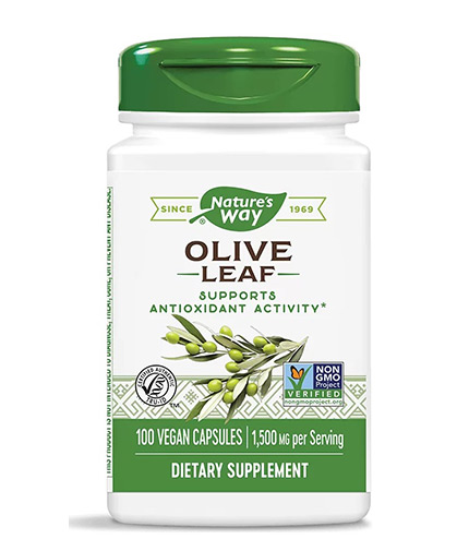 NATURES WAY Olive Leaf 500 mg / 100 Caps