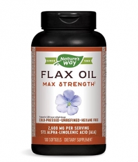 NATURES WAY Flaxseed Oil 1300 mg 57% / 100 Caps
