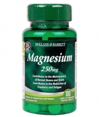 HOLLAND AND BARRETT Magnesium Oxide 250 mg / 100 Tabs