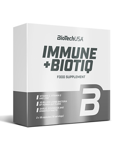 BIOTECH USA Immune + Biotiq / 2 x 18 Caps