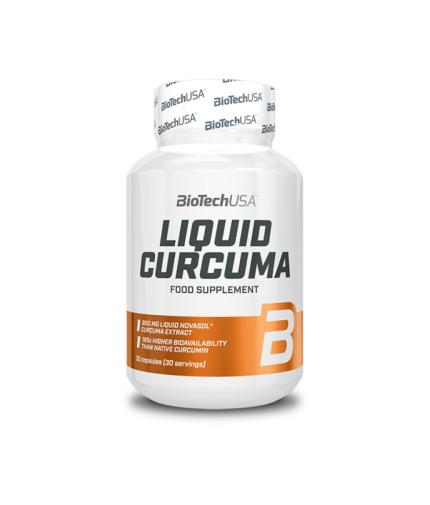 BIOTECH USA Liquid Curcuma / 30 Caps