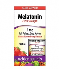 WEBBER NATURALS Melatonin Extra Strength 5 mg / 100 ml