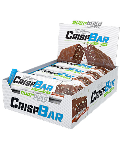 EVERBUILD Crisp Protein Bar Box / 15 x 55 g 0.825