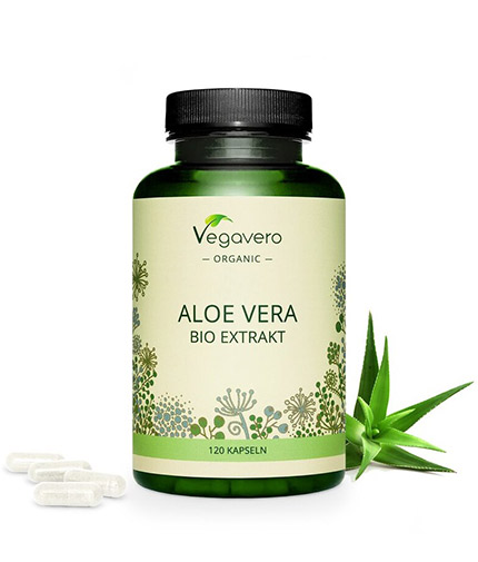 VEGAVERO Aloe Vera BIO Extract / 120 Caps