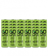 GO&FUN Green energy Drink Box / 24 Cans