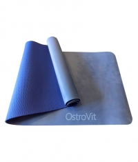 OSTROVIT PHARMA Exercise Yoga Mat with Plush Microfiber