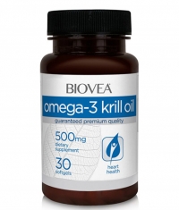 BIOVEA Omega-3 Krill Oil 500 mg / 30 Softgels