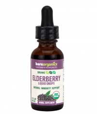 BAREORGANICS Elderberry Liquid Drops / 30 ml