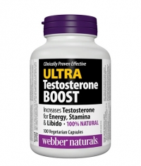 WEBBER NATURALS Ultra Testosterone Boost / 100 Vcaps