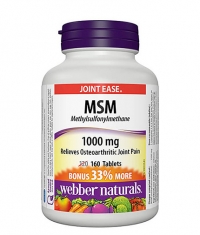 WEBBER NATURALS MSM 1000 mg / 160 Tabs