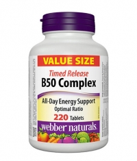 WEBBER NATURALS Vitamin B50 Complex / 220 Tabs