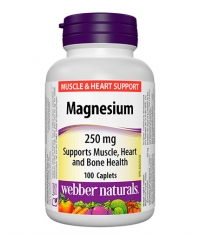 WEBBER NATURALS Magnesium 250 mg / 100 Caps