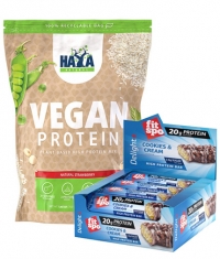 PROMO STACK Haya Labs Vegan Protein + FIT SPO Delight