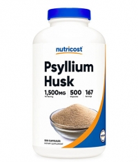 NUTRICOST Psyllium Husk / 500 Caps