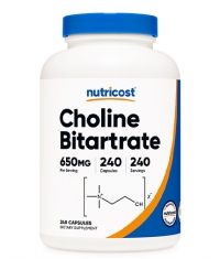 NUTRICOST Choline Bitartrate / 240 Caps