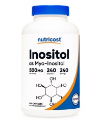 NUTRICOST Inositol (Myo-Inositol) 500 mg / 240 Caps