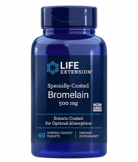 LIFE EXTENSIONS Specially-Coated Bromelain / 60 Tabs