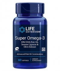 LIFE EXTENSIONS Super Omega-3 / 60 Softgels