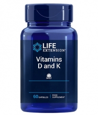 LIFE EXTENSIONS Vitamin K and D / 60 Caps