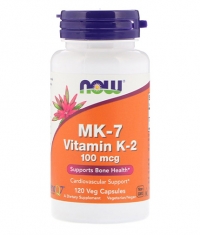 NOW MK-7 Vitamin K-2 100 mcg / 120 Vcaps