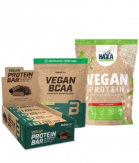PROMO STACK Vegan Protein + Vegan *** + Vegan Protein Bar