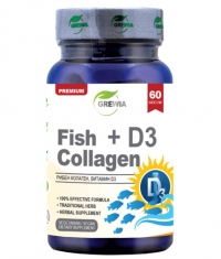 GREWIA Fish Collagen + D3 / 60 Caps