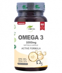 GREWIA Omega 3 1000 mg Active Formula / 60 Caps