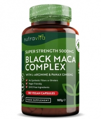 NUTRAVITA Black Maca Complex 5000 mg /180 Caps