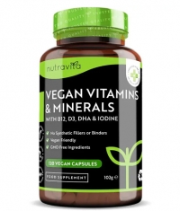 NUTRAVITA Vegan Vitamins & Minerals / 120 Vcaps