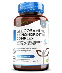 NUTRAVITA Glucosamine & Chondroitin Complex / 180 Caps