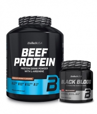 PROMO STACK Beef Protein + Black Blood CAF+