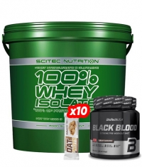 PROMO STACK 100% Whey *** + Black Blood CAF+ + 10 Oat & Nuts Bars