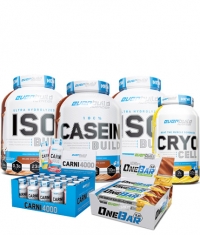 STORES ONLY 2 ISO BUILD Protein ***s + Cryo Cell *** + Micellar Casein Build + 12 One Protein Bar 2.0 + 20 Carni 4000