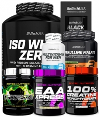 STORES ONLY Iso Whey ZERO + Creatine + EAA Xpress + L-*** + Black Test + Citrulline Malate + Multivitamin for Men
