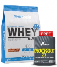 PROMO STACK Whey Protein Build 2.0 BAG + FREE Knockout 2.1