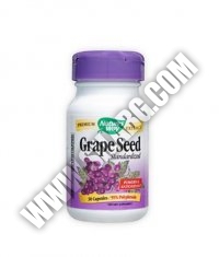 NATURES WAY Grape Seed Standardized 30 Caps.
