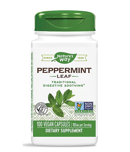 NATURES WAY Peppermint Leaves 350 mg / 100 Caps