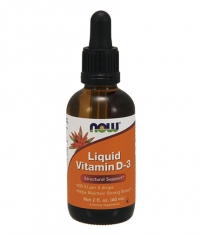 NOW Liquid Vitamin D-3 / 400 IU / 59 ml.