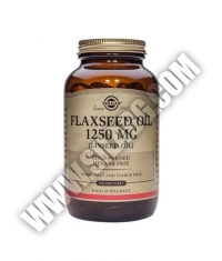 SOLGAR Flaxseed Oil 1250 mg. / 100 Gels.