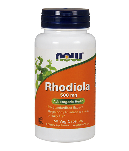NOW Rhodiola 500mg. / 60 VCaps.