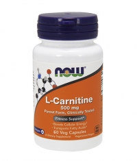 NOW L-Carnitine 500 mg / 60 Vcaps