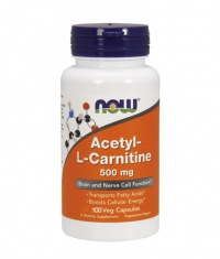 NOW Acetyl L-Carnitine 500 mg / 100 Vcaps