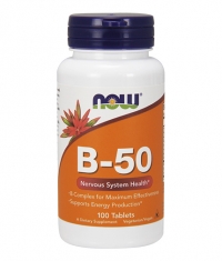 NOW Vitamin B-50 / 100 Тabs