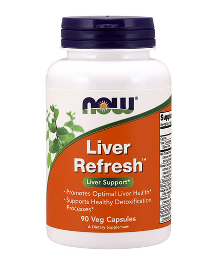 NOW Liver Refresh / 90 Vcaps 0.090