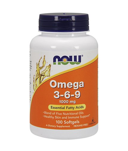 NOW Omega 3-6-9 / 1000 mg / 100 Softgels